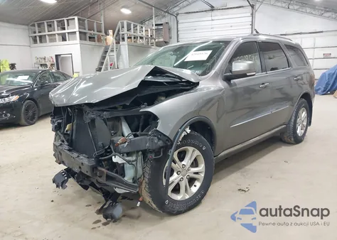 2012 Dodge Durango Crew z USA, uszkodzony, nr VIN 1C4RDJDG3CC117535